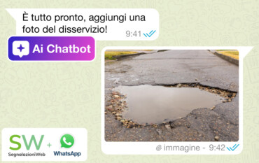 Segnalazioni al Comune via WhatsApp: con Segnalazioni Web arriva l’integrazione AI